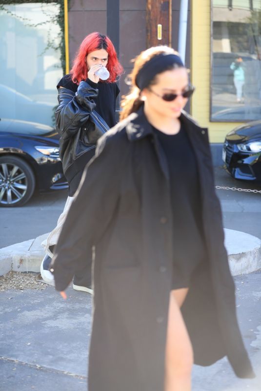 ADDISON RAE Leaves Morning Pilates Class in West Hollywood 10/25/2022