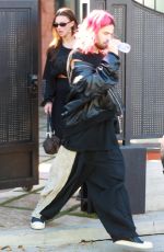 ADDISON RAEm KATARINA DEME, Omar Fedi and kid Laroi Leves Pilates Session in Los Angeles 10/25/2022