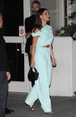 ADRIA ARJONA Arrives at Tiffany & Co Event at Sunset Towers in West Hollywood 10/26/2022