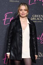AIMEE LOU WOOD at Emily Premiere in London 10/04/2022