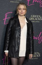 AIMEE LOU WOOD at Emily Premiere in London 10/04/2022