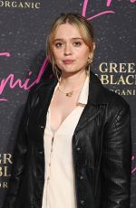AIMEE LOU WOOD at Emily Premiere in London 10/04/2022