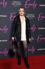 AIMEE LOU WOOD at Emily Premiere in London 10/04/2022