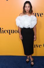 AIMEE SONG at Solaire Culture Exhibit in Celebration of Veuve Cliquot’s 250th Anniversary in Beverly Hills 10/25/2022