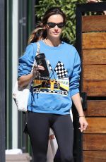 ALESSANDRA AMBROSIO Leaves a Gym in Beverly Hills 10/25/2022