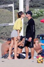 ALESSANDRA AMBROSIO at a Beach in Santa Monica 10/01/2022