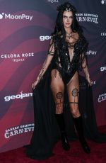 ALESSANDRA AMBROSIO at Carn*evil Halloween Party in Los Angeles 10/29/2022