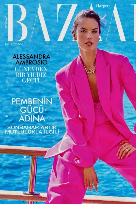 ALESSANDRA AMBROSIO for Harper