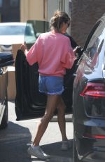 ALESSANDRA AMBROSIO Leaves Skinic in Beverly Hills 10/18/2022