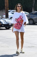 ALESSANDRA AMBROSIO Out and About in Brentwood 10/07/2022