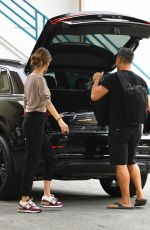 ALESSANDRA AMBROSIO Out in Los Angeles 10/14/2022