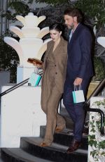 ALEXANDRA DADDARIO and Andrew Form Leaves Tiffany & Co. Lock Event in West Hollywood 10/26/2022