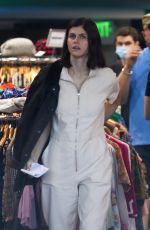 ALEXANDRA DADDARIO on the Set of I Wish You All The Best in Los Angeles 10/27/2022