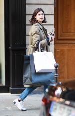 ALEXANDRA DADDARIO Out Shopping in Paris 10/01/2022