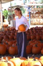 ALEXIS REN at a Pumpkin Patch in Los Angeles 10/21/2022