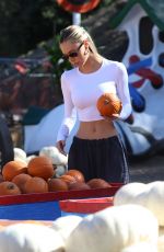 ALEXIS REN at a Pumpkin Patch in Los Angeles 10/21/2022