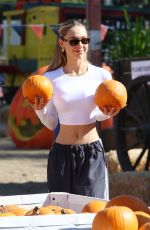 ALEXIS REN at a Pumpkin Patch in Los Angeles 10/21/2022