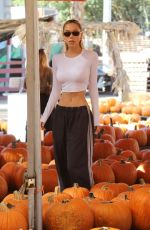 ALEXIS REN at a Pumpkin Patch in Los Angeles 10/21/2022