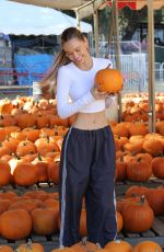 ALEXIS REN at a Pumpkin Patch in Los Angeles 10/21/2022