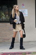 ALEXIS REN Out for a Morning Coffee in Los Angeles 10/11/2022