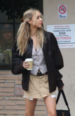 ALEXIS REN Out for a Morning Coffee in Los Angeles 10/11/2022
