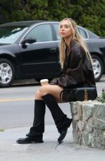 ALEXIS REN Out for a Morning Coffee in Los Angeles 10/11/2022