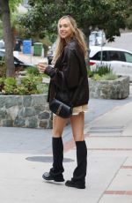 ALEXIS REN Out for a Morning Coffee in Los Angeles 10/11/2022