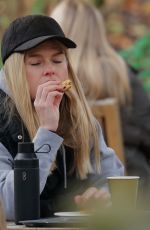 ALICE EVE Out for a Chocolate Croissant in London 10/01/2022