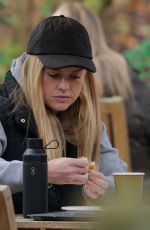 ALICE EVE Out for a Chocolate Croissant in London 10/01/2022