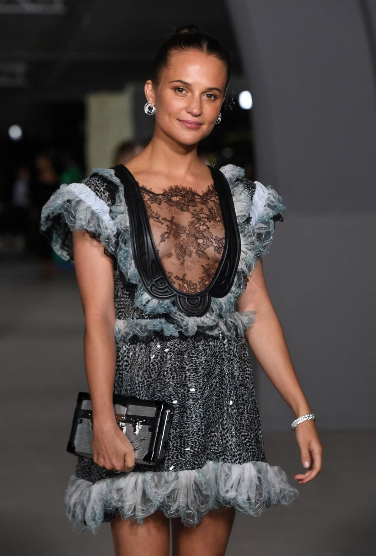 Alicia Vikander at the Met Gala Afterparty, The Met Gala Afterparty Had  Its Own Unofficial Theme: Glitz and Glam