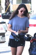 ALISON BRIE at a Gas Station in Los Feliz 10/04/2022