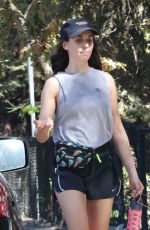 ALISON BRIE Out Hikinig in Los Angeles 10/18/2022