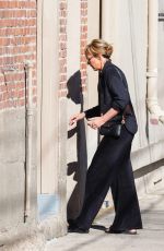 ALLISON JANNEY Arrives at Jimmy Kimmel Live in Los Angeles 09/22/2022