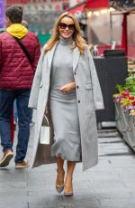 AMANDA HOLDEN Arrives at Global Radio Studios in London 10/13/2022
