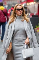 AMANDA HOLDEN Arrives at Global Radio Studios in London 10/13/2022