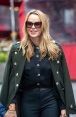 AMANDA HOLDEN Arrives at Global Radio Studios in London 10/14/2022