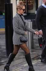 AMANDA HOLDEN Arrives at Heart Radio Studios in London 10/27/202
