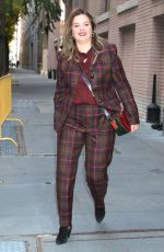 AMBER TAMBLYN Arrives at The View in New York 10/19/2022