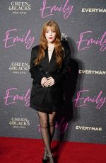 AMELIA GETHING at Emily Premiere in London 10/04/2022