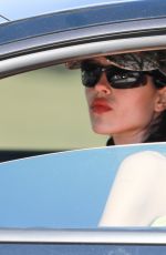 AMELIA HAMLIN Out Drives in Bev Hills 10/25/2022