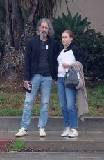 AMY ADAMS and Darren Le Gallo Out in Los Angeles 10/15/2022