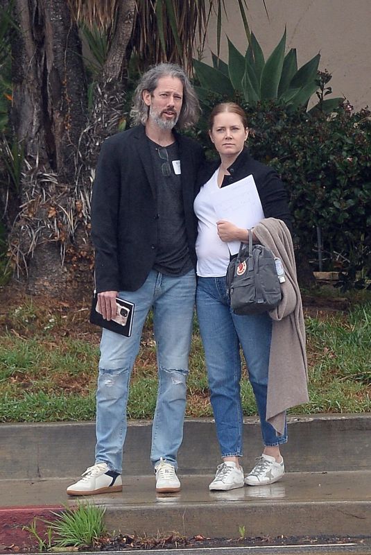 AMY ADAMS and Darren Le Gallo Out in Los Angeles 10/15/2022