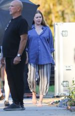 AMY ADAMS on the Set of Nightbitch in Los Angeles 10/20/2022