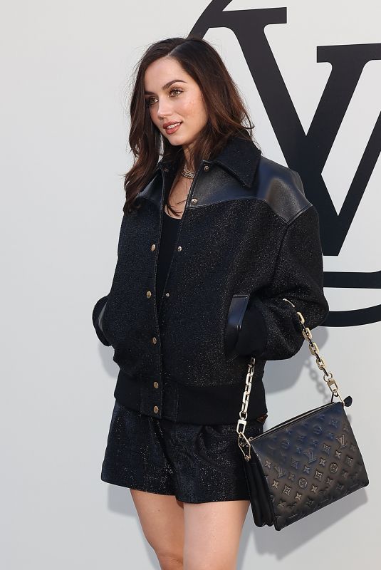 ANA DE ARMAS at Louis Vuitton Show at Paris Fashion Week 10/04/2022