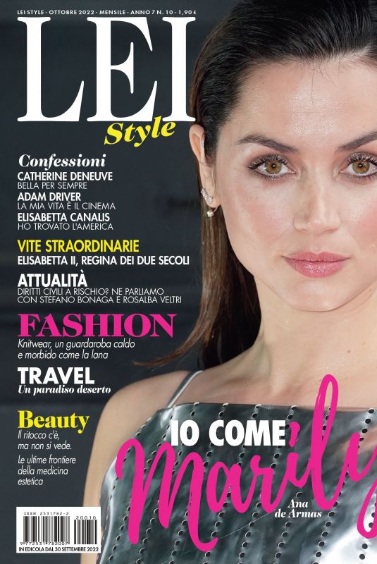 ANA DE ARMAS in Lei Style Magazine, October 2022