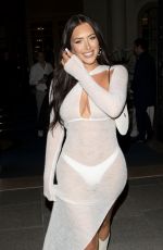ANASTASIA KARANIKOLAOU Leaves Ritz Hotel in Paris 10/01/2022