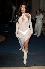 ANASTASIA KARANIKOLAOU Leaves Ritz Hotel in Paris 10/01/2022