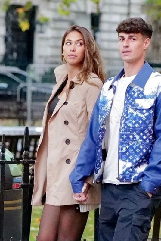 ANDREA MARTINEZ and Kepa Arrizabalaga Out in London 10/06/2022