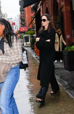 ANGELINA JOLIE Out and About in New York 10/04/2022