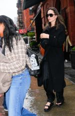 ANGELINA JOLIE Out and About in New York 10/04/2022